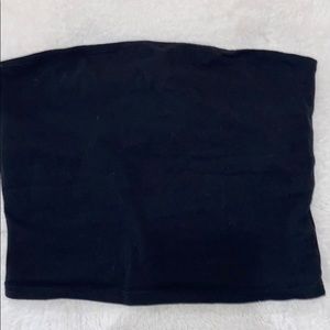 Black tube top